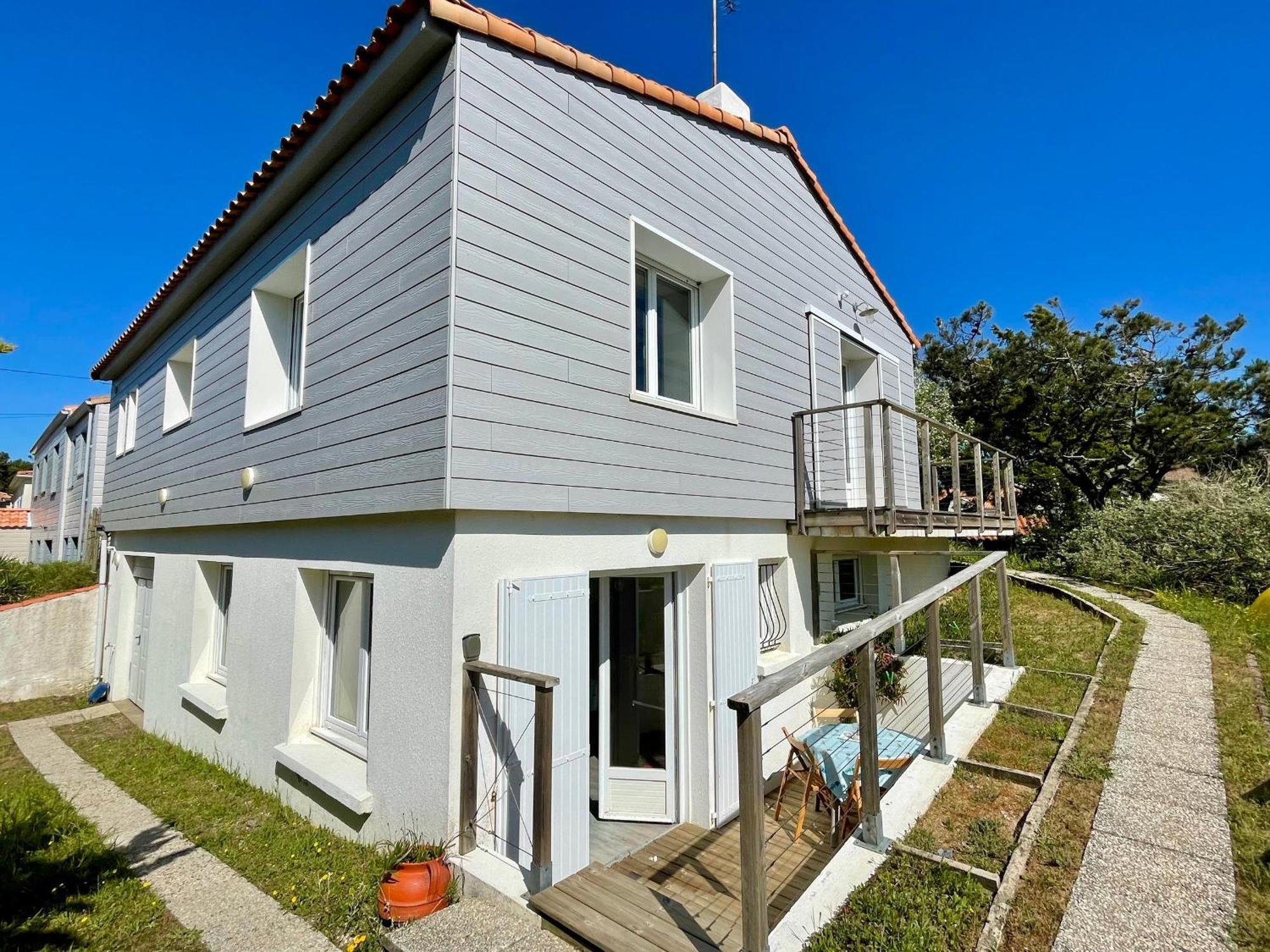 Maison Familiale Au Calme, Proche Plage, 9 Couchages, Terrasses, Wifi, Garage Velo - Bretignolles-Sur-Mer - Fr-1-231-203 Exterior foto